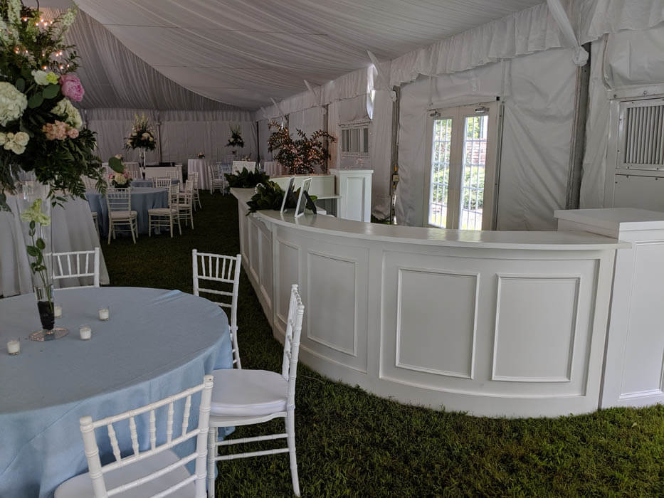Wedding Tables and Bar in Burlington, NC